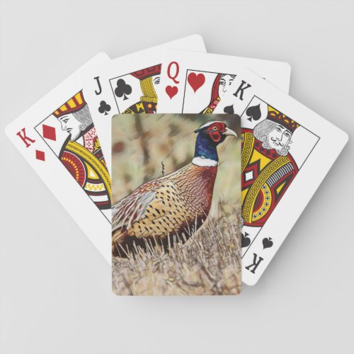 Pheasant Poker Cards