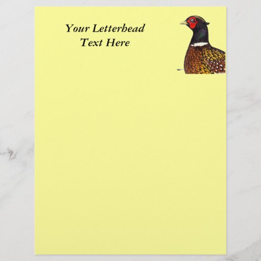 Pheasant: Ringneck Head (Front)