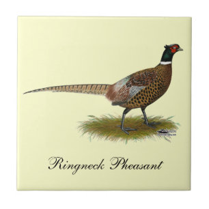 Pheasant Rooster Ceramic Tile