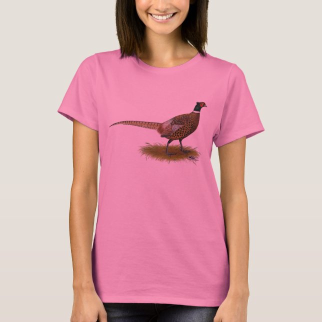 Pheasant Rooster T-Shirt (Front)