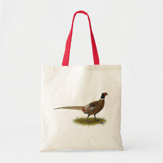 Pheasant Rooster Tote Bag