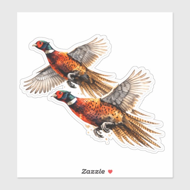 Pheasant Season Sticker (Sheet)