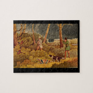 Pheasant Shooting', Henry_Engravings Jigsaw Puzzle