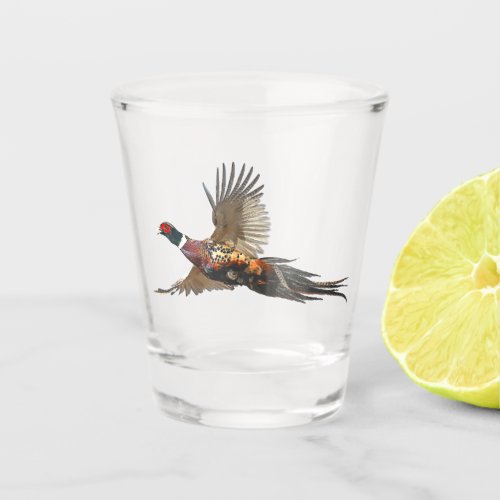 Pheasant  shot glass