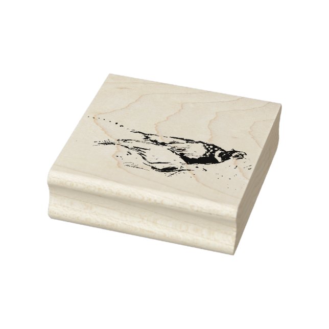 Pheasants by Hevener Rubber Stamp (Stamp)