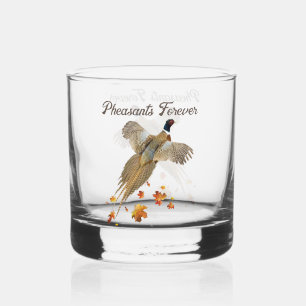 Pheasants Forever Whiskey Glass