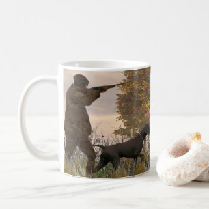 Pheasants Hunting with German Shorthaired Coffee Mug