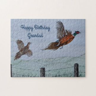 `Pheasants in Flight' Puzzle with Gift Box