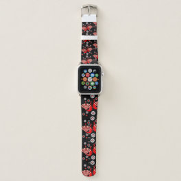 Pheasants Peacock Art Apple Watch Band