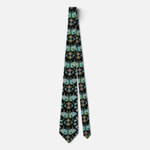  Pheasants Peacock Art Neck Tie