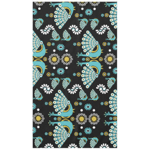 Pheasants Peacock Art Tablecloth