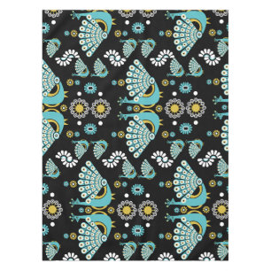 Pheasants Peacock Art Tablecloth