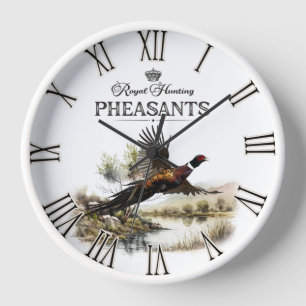 Pheasants, Royal Hunting Clock