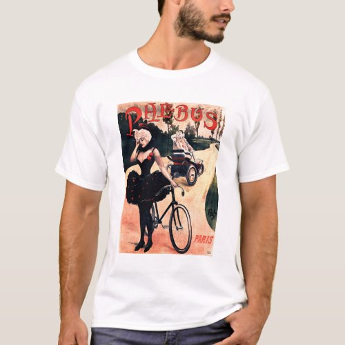 PHEBUS BICYCLES France Paris PAL Jean Paleologu Ad T_Shirt