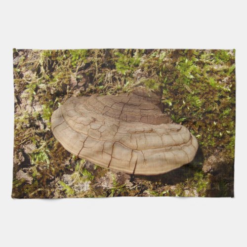 Phellinus igniarius Mushroom Tea Towel