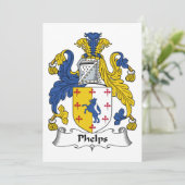 Phelps Family Crest (Standing Front)