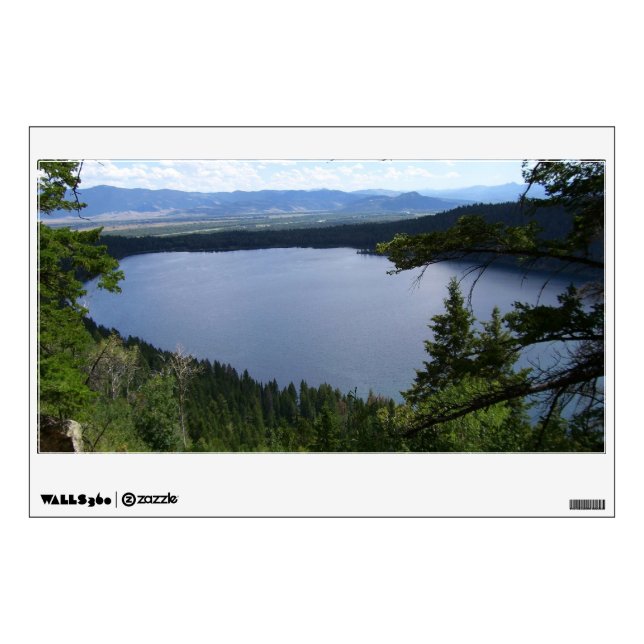 Phelps Lake I at Grand Teton National Park Wall Sticker (Front)