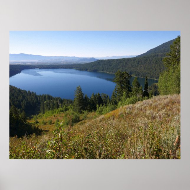 Phelps Lake III at Grand Teton National Park Poster (Front)