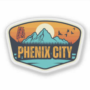 Phenix City, Alabama Sticker