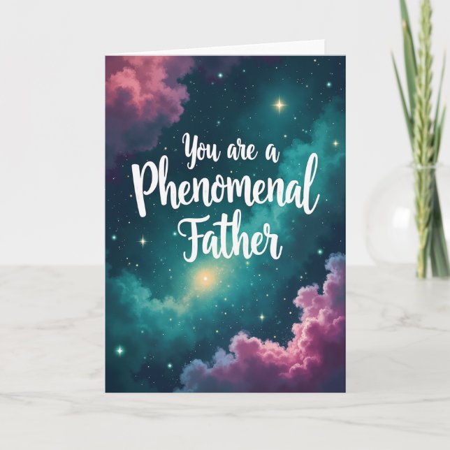 Phenomenal Father Starry Card (Front)