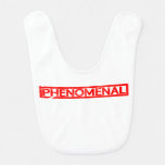 Phenomenal Stamp Baby Bib