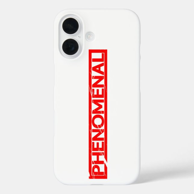 Phenomenal Stamp Case-Mate iPhone Case (Back)