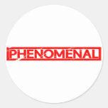 Phenomenal Stamp Classic Round Sticker