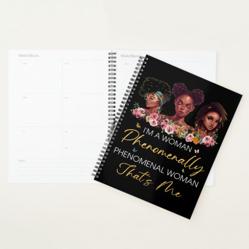 Phenomenal woman Planner