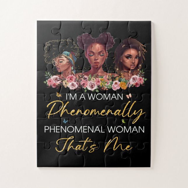Phenomenal Woman Puzzle (Vertical)