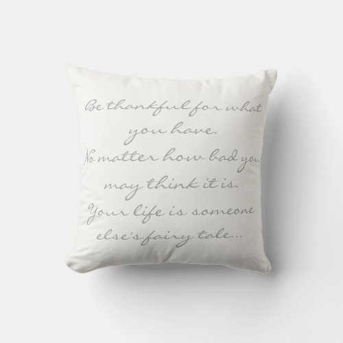 Phenomenal Woman Throw Pillow