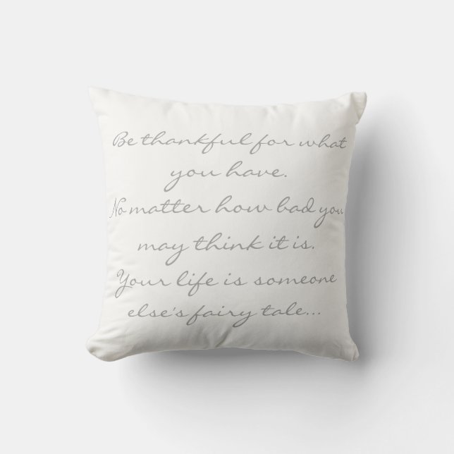 Phenomenal Woman Throw Pillow (Front)
