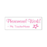 [ Thumbnail: "Phenomenal Work!" Commendation Rubber Stamp ]