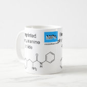 phenylalanine anilide template mug (Front Left)