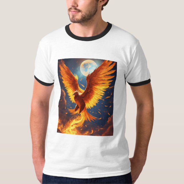 Pheonix design  T-Shirt (Front)