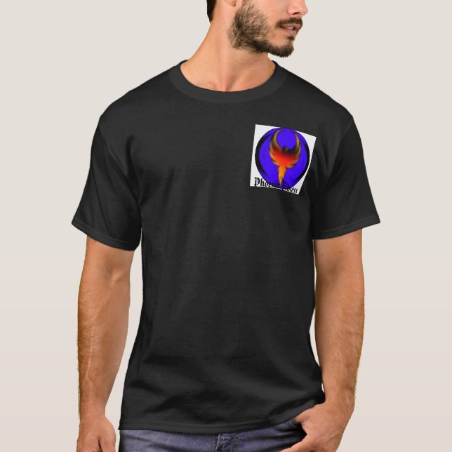 pheonix embossed, Phoenix, Fitness Studio T-Shirt (Front)