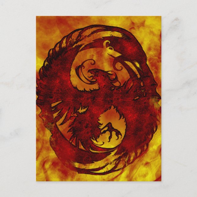 Pheonix Rising Fantasy 2 Postcard (Front)