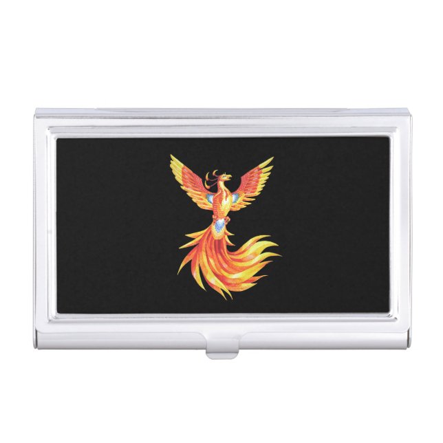 Pheonix Rising Up  Business Card Case (Front)
