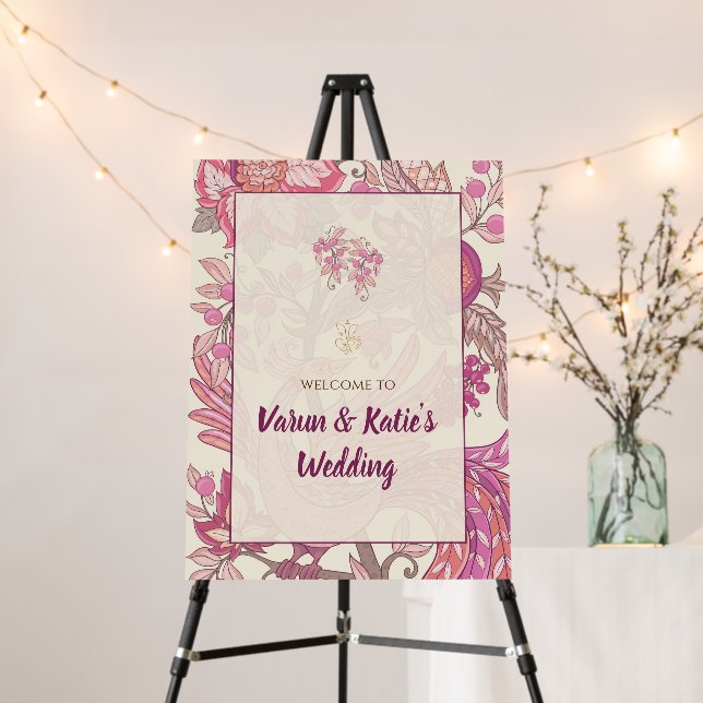Phera Welcome signs Hindu Wedding Welcome sign (In Situ (Stand))