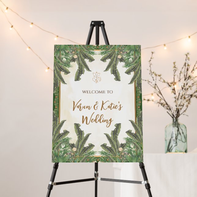 Phera welcome signs & Indian Wedding decor (In Situ (Stand))