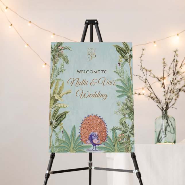 Phera Welcome signs Indian Wedding welcome signs (In Situ (Stand))