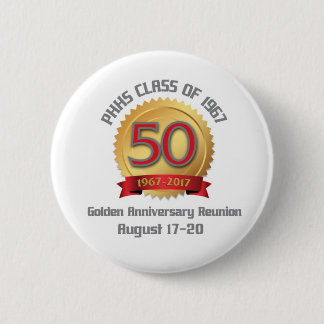 PHHS Class of 1967 50-Year Reunion Button