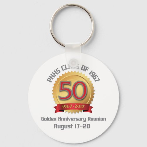 PHHS Class of 1967 50_Year Reunion Keychain