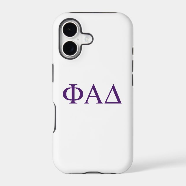 Phi Alpha Delta Greek Letters Case-Mate iPhone Case (Back)