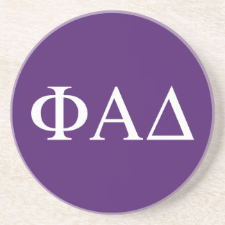 Phi Alpha Delta Greek Letters Coaster