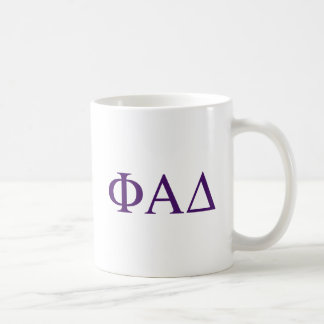 Phi Alpha Delta Greek Letters Coffee Mug