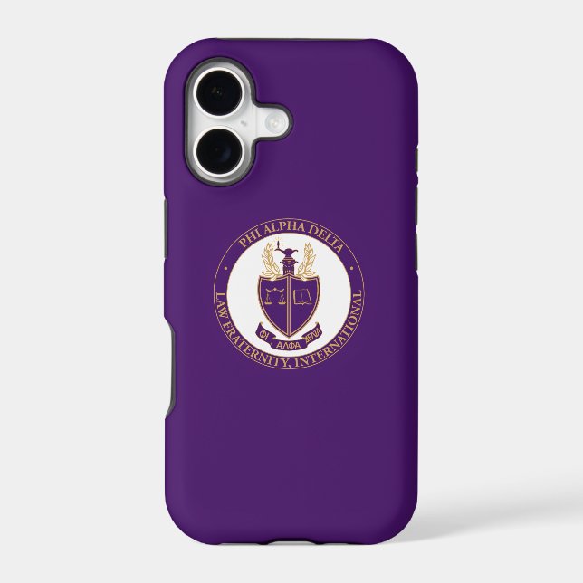 Phi Alpha Delta Logo Case-Mate iPhone Case (Back)