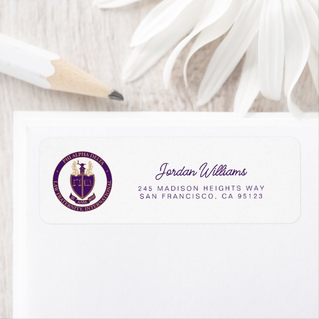 Phi Alpha Delta Logo Label (Insitu)