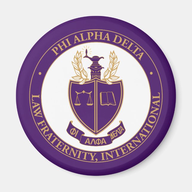 Phi Alpha Delta Logo Magnet (Front)