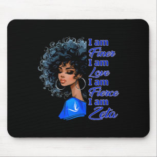 Phi Beta Sorority Sisterhood Hbcu Black Girl Premi Mouse Pad