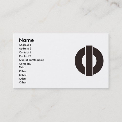 PHI BUSINESS CARD TEMPLATES
